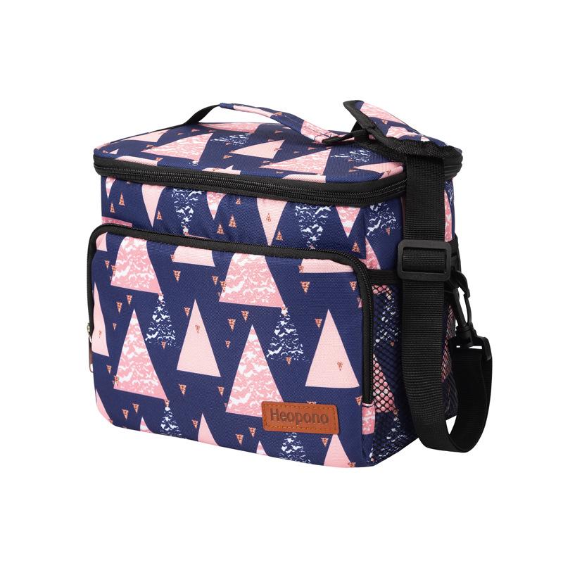 Waterproof Women's Large Oxford Insulated Lunch Handbag