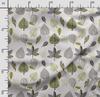 Soimoi Leaves Print,  Cotton Cambric, Quilting Fabric Sold by The Yard 42 Inch Wide, Medium Weight Cotton Fabric,