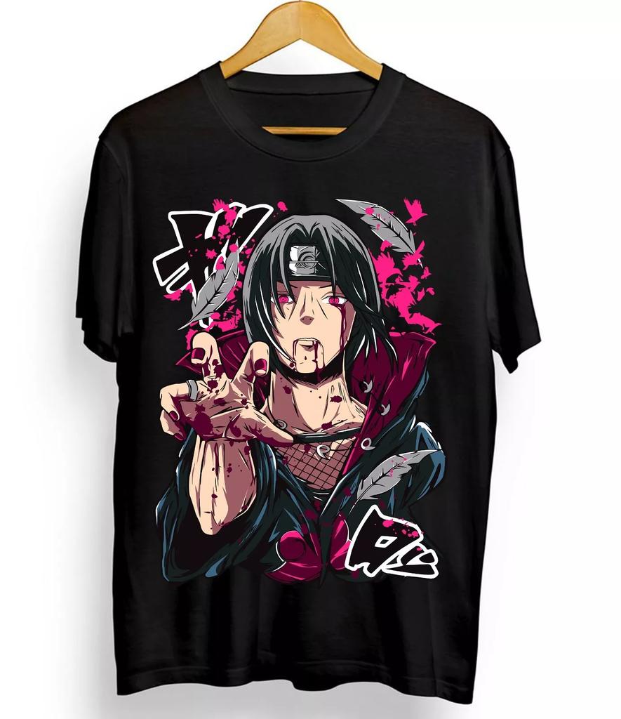 Naruto Uzumaki Obito Uchiha T Shirt Anime Oversize Men Women Short Sleeve Casual Print Tee Cotton Streetwear Cosplay Summer Tops