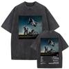 Washed Vintage Rapper Don Toliver Hardstone Psycho Album Print T Shirts Unisex Women Fashion Hip Hop Oversized Tshirts Streetwear