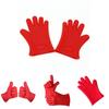 Red Silicone Glove For Cooking With Non-toxic And Safe Insulation**