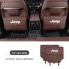 Car Seat Back AntiKick Pad Rear Seat Storage Bag Jeep Wrangler JK JL Grand Cherokee Renegade Compass Gladiator Patriot Commander ALQ1