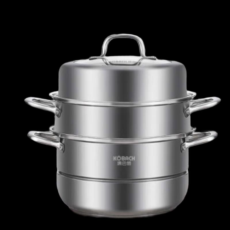 KBH 28cm 3-Tier Stainless Steel Steamer Pot
