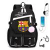 Rucsac Fotbal Liga Campionilor Manchester United Manchester City Barcelona Real Madrid Elevi Școală Generală Geantă Antrenament Capacitate Mare