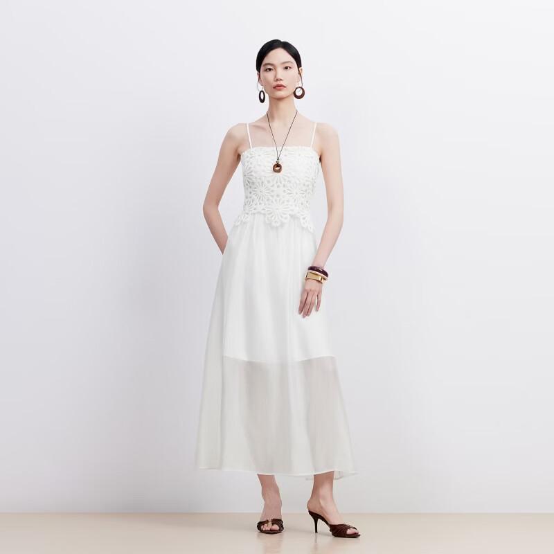 VEROMODA Women's Lyocell Blend A-Line Midi Dress