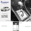Real Soft Carbon Fiber Sticker For Mazda 3 2004 2005 2006 2007 2008 2009 Gear Shift Bezel Cover RHD LHD Car Interior Accessories