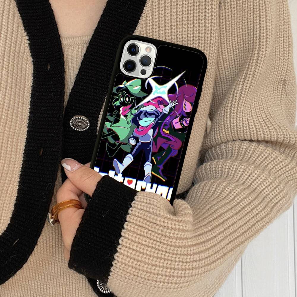 

D-deltarune Game For IPhone 17 16 15 14 13 12 11 Mini Pro Max Plus PC+TPU Back Phone Cover iPhone 11