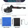 Portable 360° Rotating Car Tent Suction Cup Set for Home and Travel