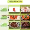 Silicone Ice Cube Tray with Lid - Food Storage & Freshness Preservation Box