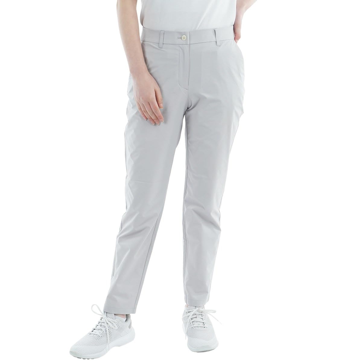

Брюки Golf Quarter No Sweat Quick Plain GY00 [Munsingwear], длина, подгибка, впитывающие, сушка, эластичные, для гольфа, MG5SLP81L, женские, (Серый)
