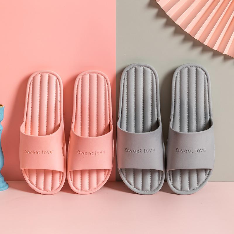 Cool slippers men's home bathroom non-slip home indoor summer bath women