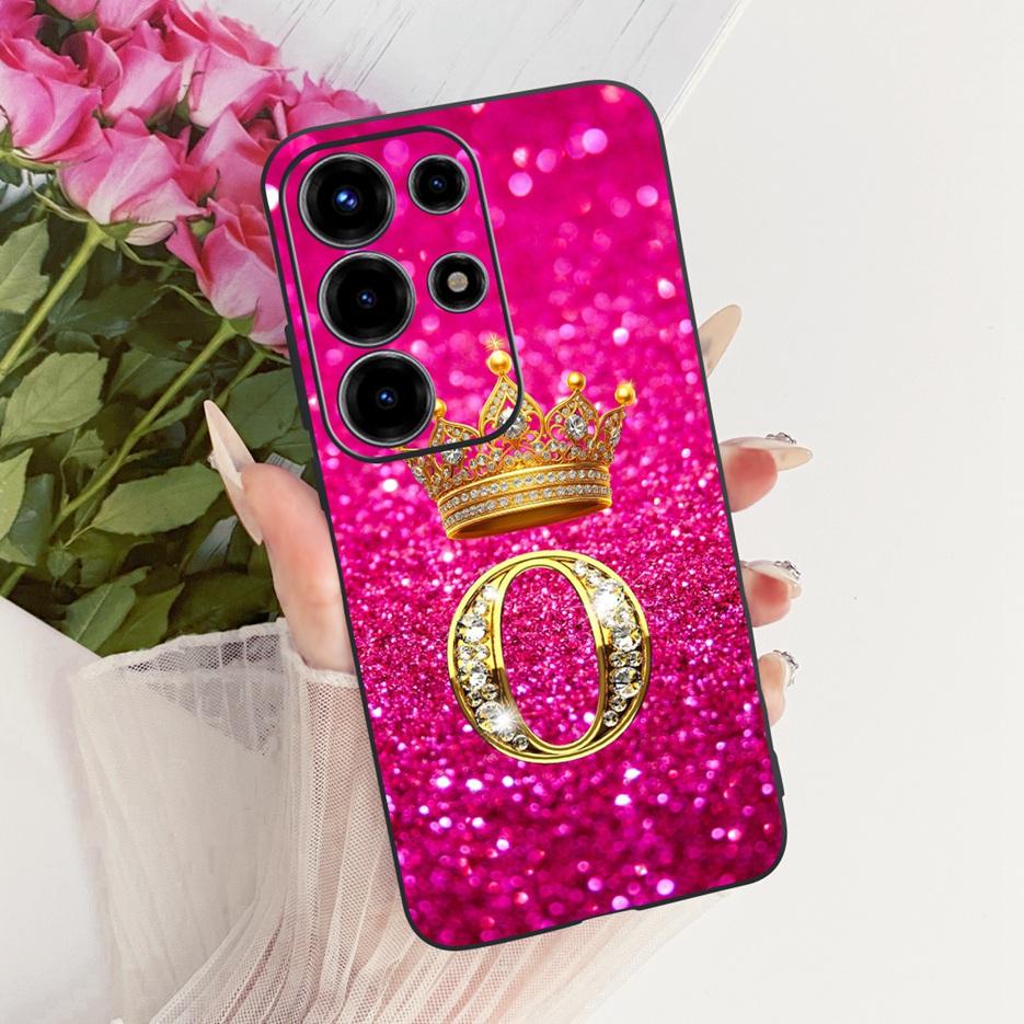 For Itel Super 26 Ultra Case S688LN Stylish Crown Letters Cover Soft Silicone Phone Case For Itel S26 Ultra Super 26Ultra Fundas