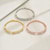 1PC women's fashionable and minimalist alloy ring bracelet, bracelet, date, travel, banquet, party, holiday dressing gift
