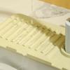 Behind Faucet Sink Splash Guard Anti-slip Water Catcher Mat Soft Sink Draining Pad  Kitchen