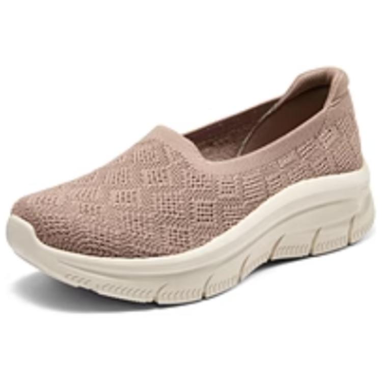Skechers Nowoczesna Wyściółka z Tkaniny D'Lu Odporna na Ścieranie Oddychająca Lekka Sprężysta 158853-MOC