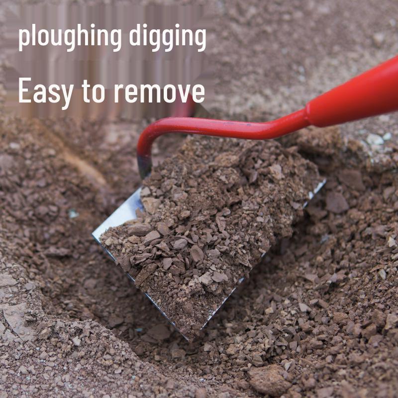 Stainless Steel Multifunctional Weeding Hoe for Gardening and Vegetable Planting