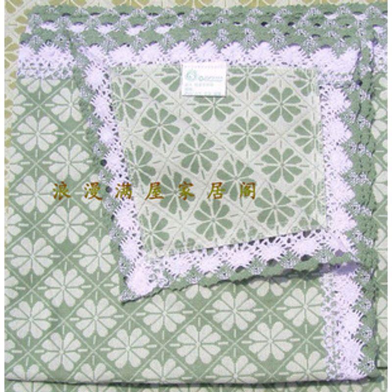 

Чистый хлопок Нескользящая Ткань для Подушки Дивана Полотенце для Дивана Европейский Чехол для Дивана-Шезлонга Летний Впитывающий Пот Green plum blossom 75*75cm