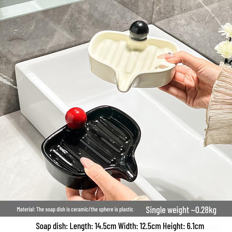 

YIXI Приклеиваемая керамическая настенная мыльница