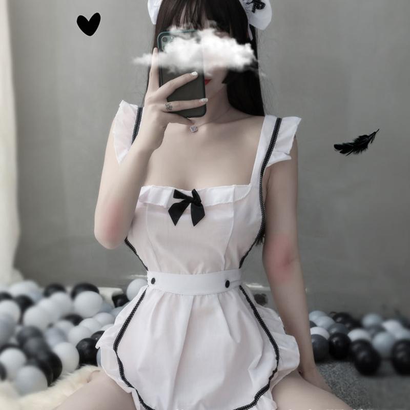 Sexy Lingerie Maid Hot Nightclub Princess Role Play Suit