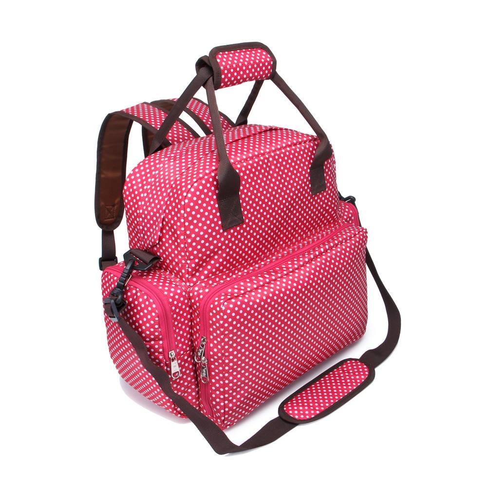 Babywindeltaschen für Mütter Windel-Kinderwagentaschen-Set für Mädchen Mami Mutterschaft Große Kapazität Windelrucksack Reise-Stilltasche