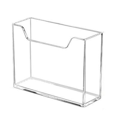 Acrylic Napkin Holder Table Decor Vertical Hand Towel Holder Storage Organizer Clear Transparent Storage Box For Guest