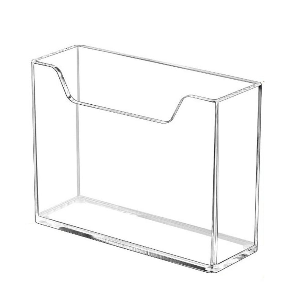 

Декор стола Держатель для салфеток Акриловый держатель для полотенец для рук Водонепроницаемая прозрачная коробка для хранения Для гостей 22x15x6cm