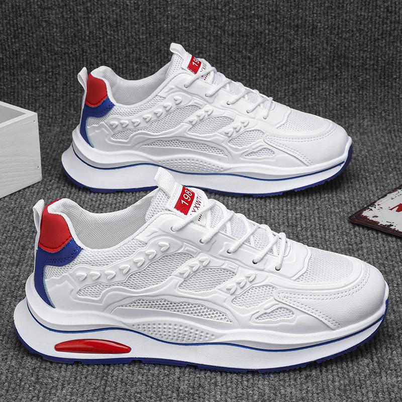 Fashion New Men Sneakers Anti-slip Wear-resistant Soft-sole Running Shoes Tennis Shoe High Quality Comfortable Air-cushion Sports Shoes