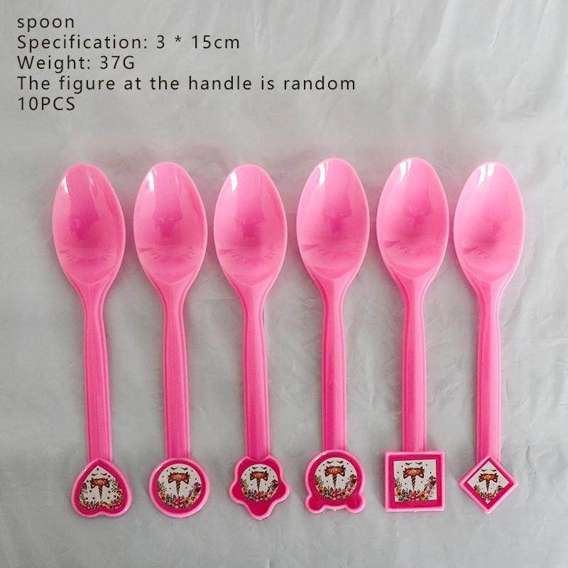 Unicorn Wreath Kids Birthday Party Supplies Tableware Plates Cup Fork Tablecloth