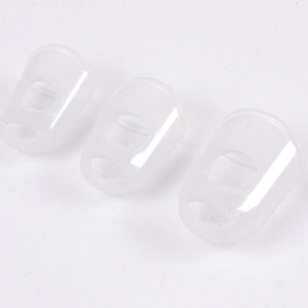 4pcs/set Solid Color Guitar Fingertip Protectors Rubber Thimble Silicone Finger Guards   Unisex