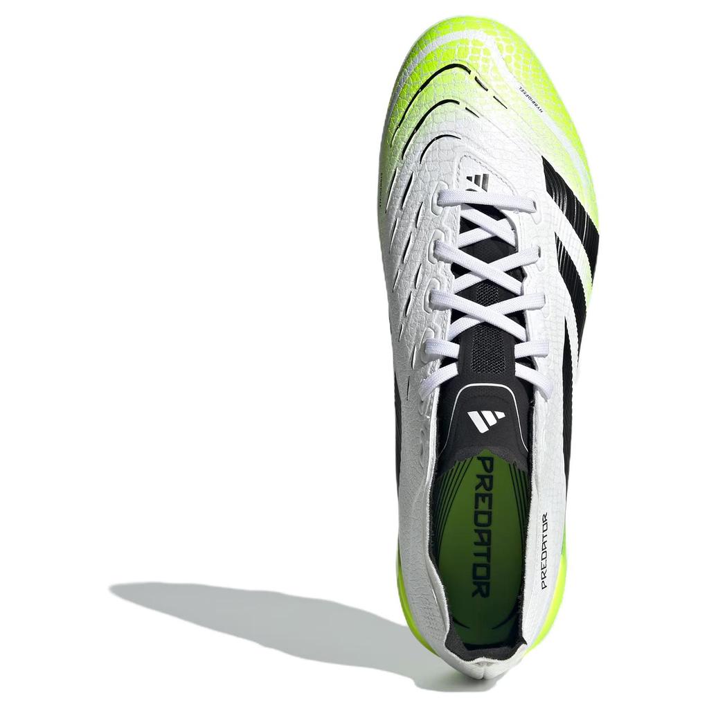 Adidas Predator League Versatile Comfortable Durable Soccer Shoes Unisex Soccer Shoes White Black JI1165