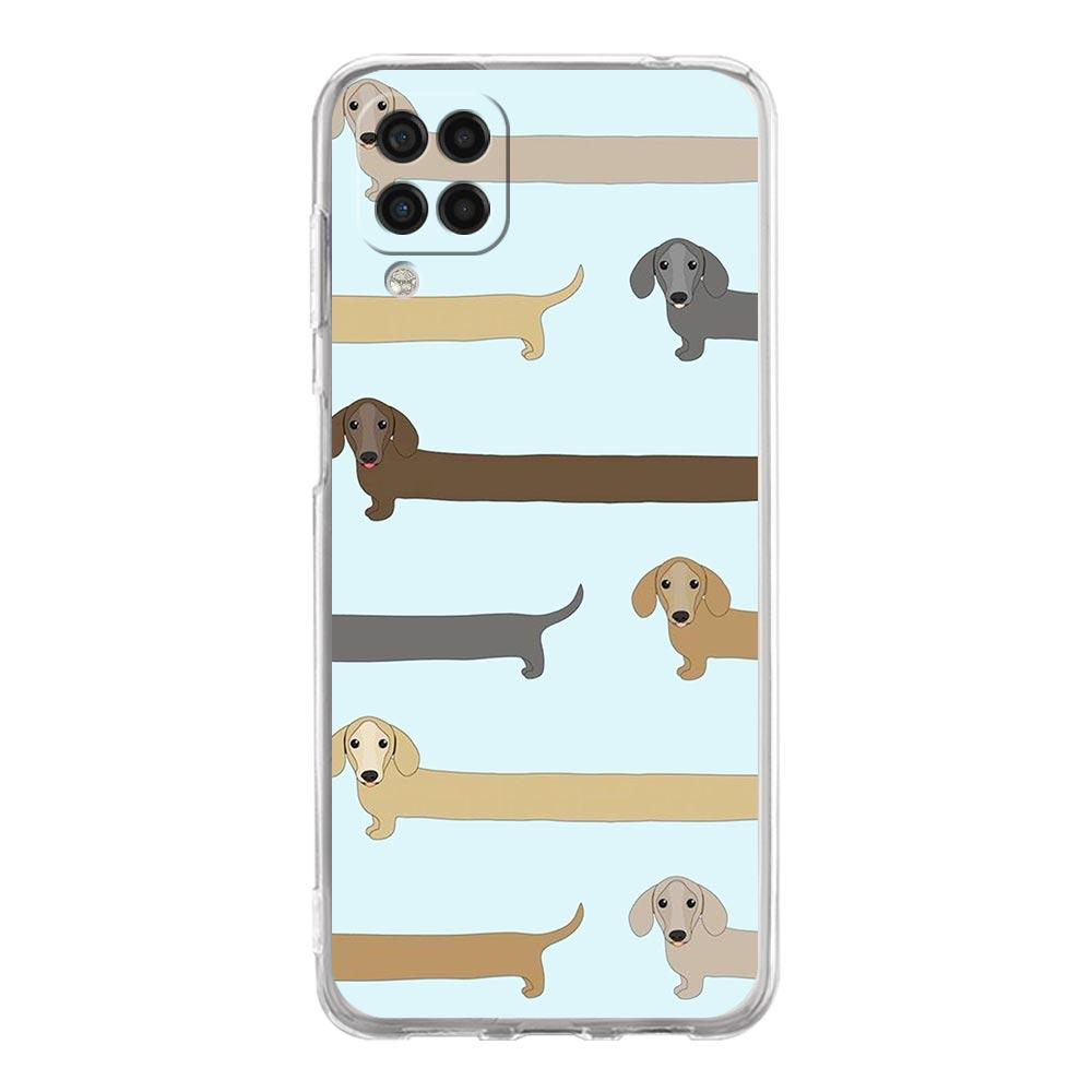 Phone Case For Samsung A13 A33 A35 A55 A73 A53 A23 A51 A71 A21S A12 A31 A41 A05s A03S A15 A25 A32 5G Cover Dachshund Sausage Dog