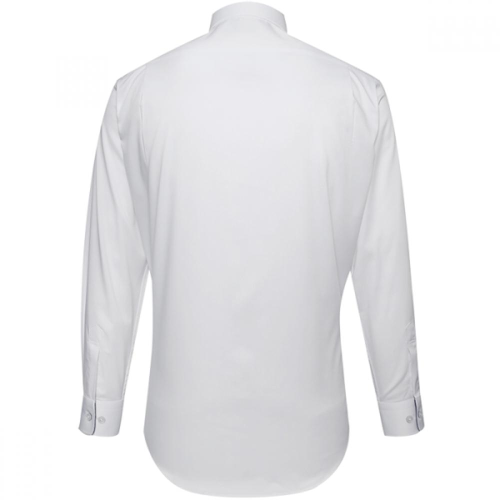 Renoma  Regular Fit  Wrinkle Free Span Twill Solid Shirt Rlssg1002 Wh