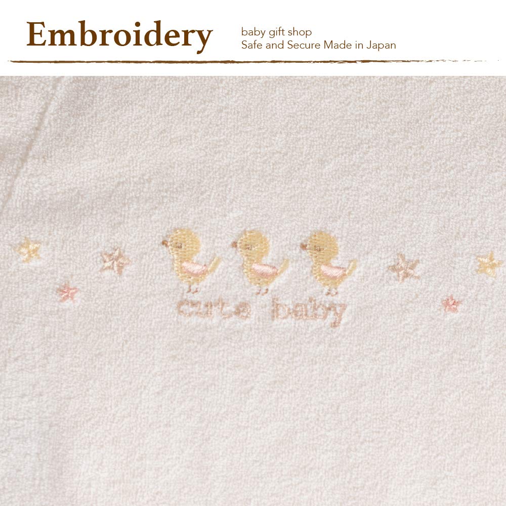 de DX pile all snap Newborn baby Made in Japan for [Creme Coco] 2-way [crotch replacement/2way] [Material fall/winter] 50-70cm (Beige)