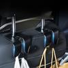 2 PCS Universal Car Seat Back Multi-Functional Hook Set - Suitable For Most Vehicles - PP Material - No Battery Required