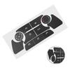 Easy to Apply Button Repair Decals for Buick Verano AC Climate Control
