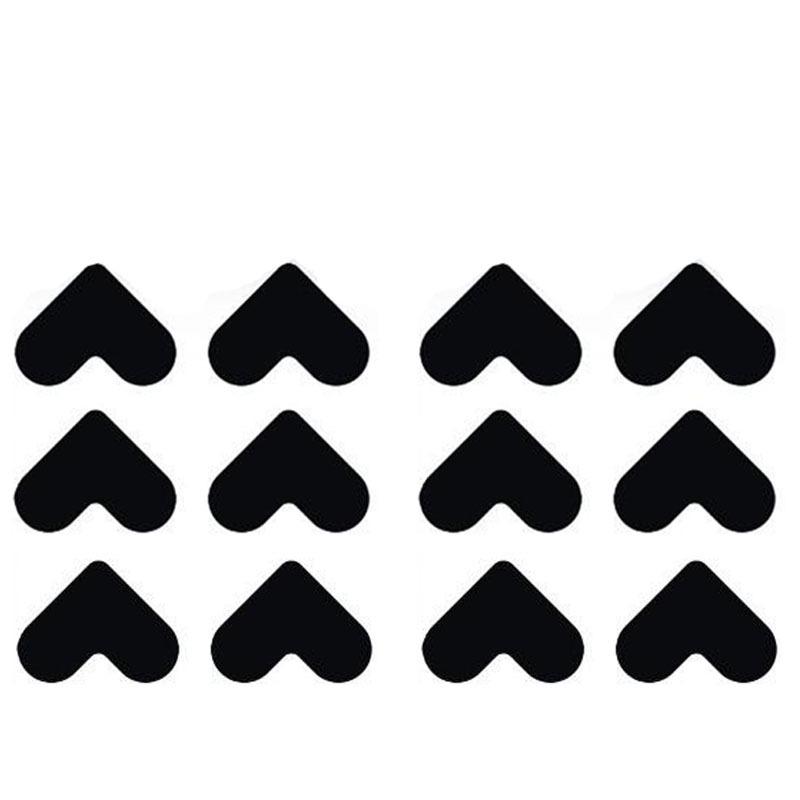 4/8/12PCS Washable Rug Gripper Reusable Rubber Mat Rug Pads Sticker Double Sided Non-Slip Patch Tape for Tile Floors Carpets