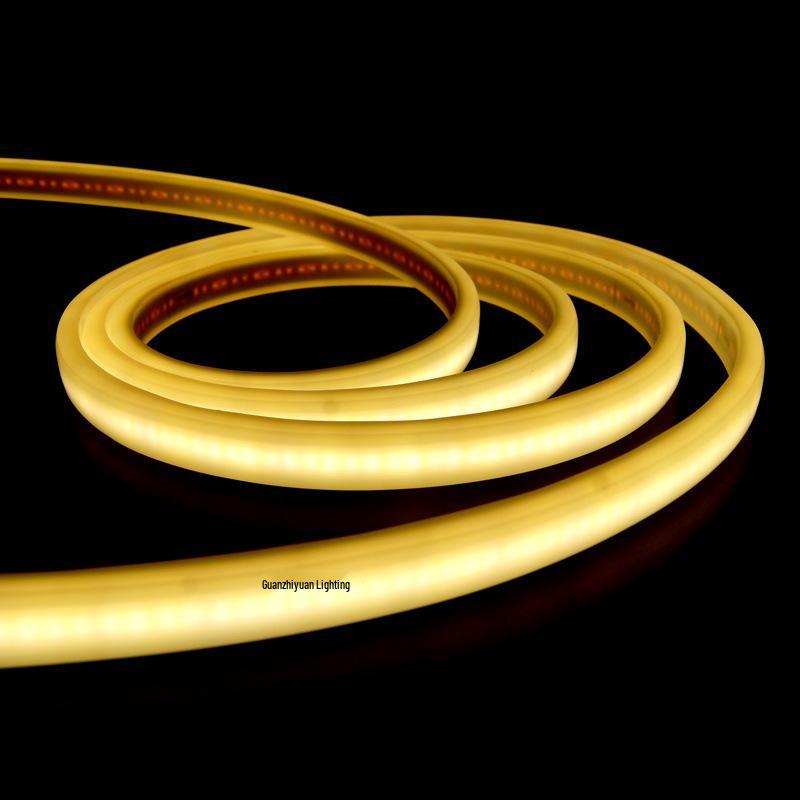 COB LED Strip Light 110V/220V, Waterproof & Self-Adhesive for Outdoor/Indoor Ceiling Atmosphere