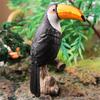 Life Like Toucan Model Figure Toy RealLife Animal Statue Bird Figurine SafariZoo Boutique Store Science Classroom Award