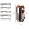 Thermos Cup 316 Stainless Steel Temperature Display Coffee Cup Portable Vacuum Car Easy Cup High Value Gift Cup