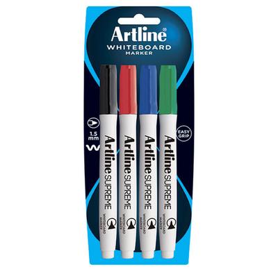 Marqueurs pour tableau blanc Artline Supreme Bullet 4 pièces (Assorti)