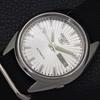 Seiko 5 AUTOMATIC VINTAGE JAPAN 7009A MENS SILVER COLOR DIAL WATCH A701286-5 R206a-a701286