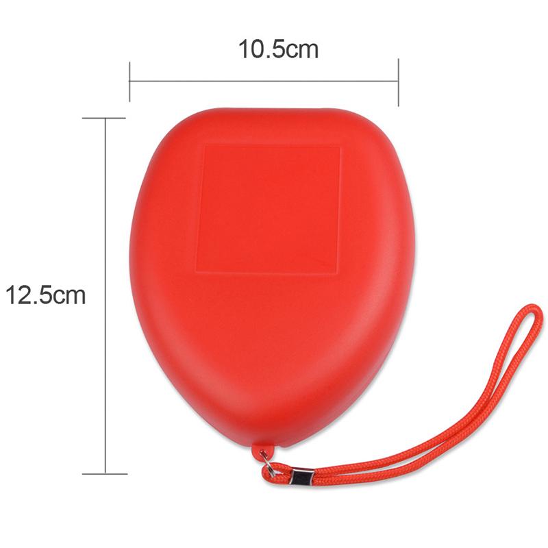 1Pc Emergency Cpr First Aid Shield One-Way Valve Breathing Mask