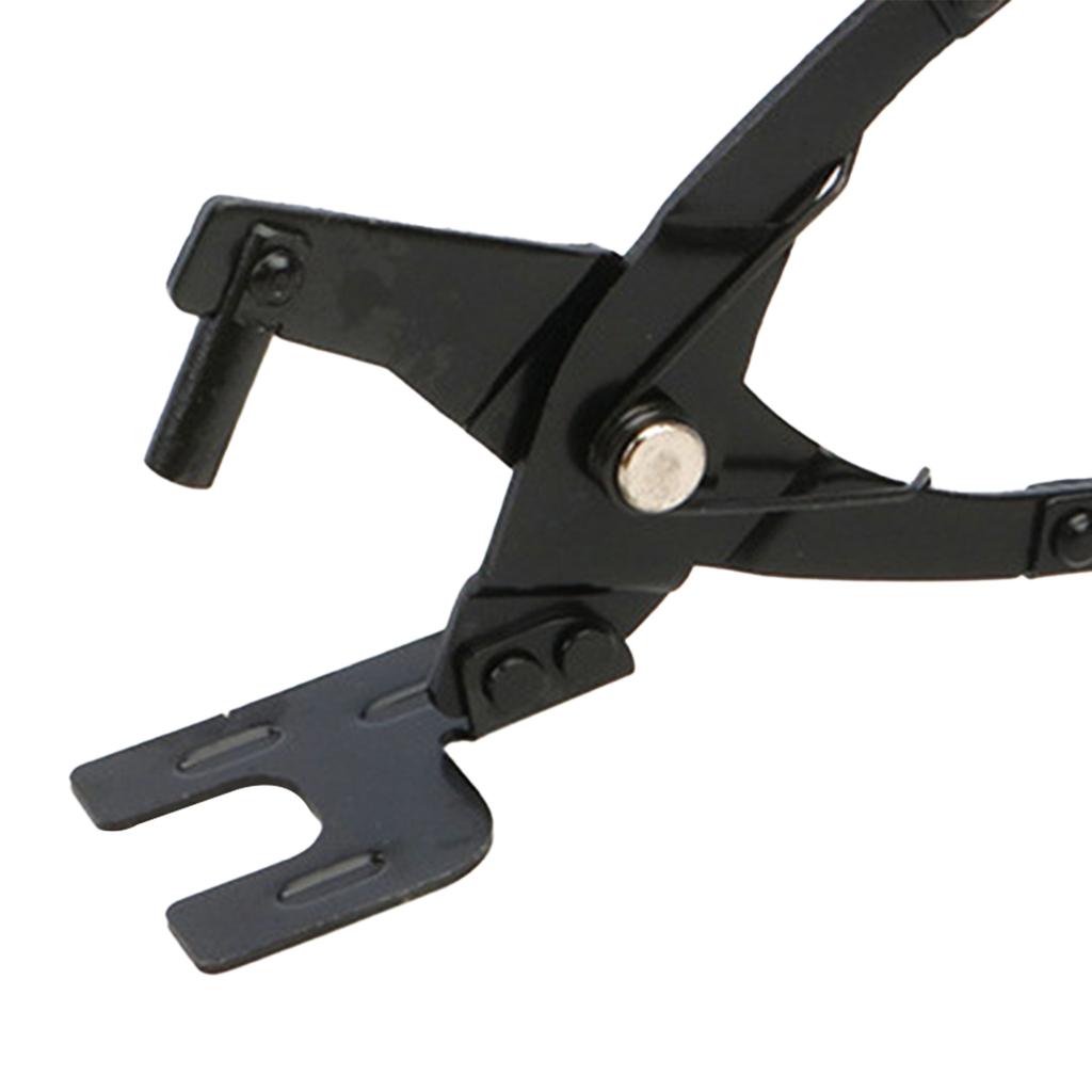 Car Exhaust Hanger Removal Pliers Red Hand Tools Muffler Hanger Removal Tool Exhaust Grommet Pulling Pliers Anti Slip Handle