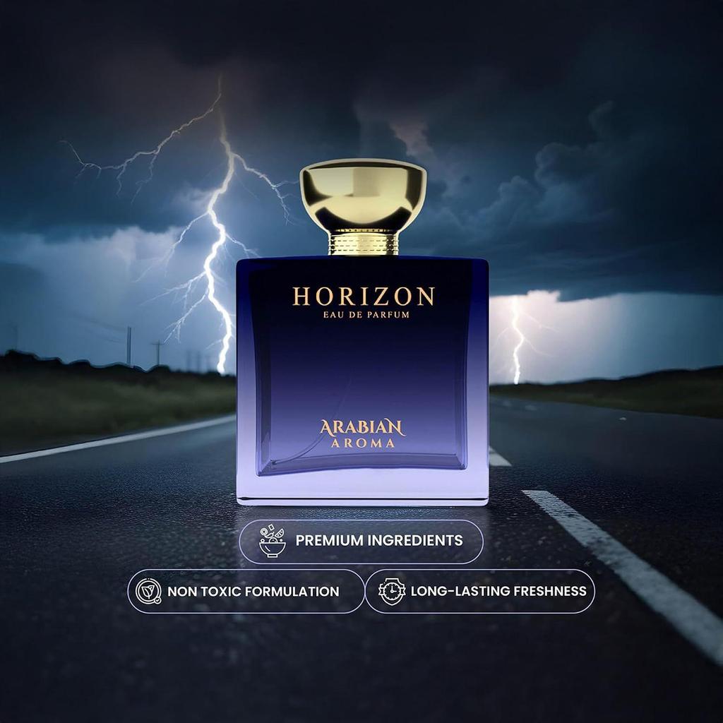 Perfume Masculino Arabian Aroma Horizon | Fragancia Fresca y Duradera