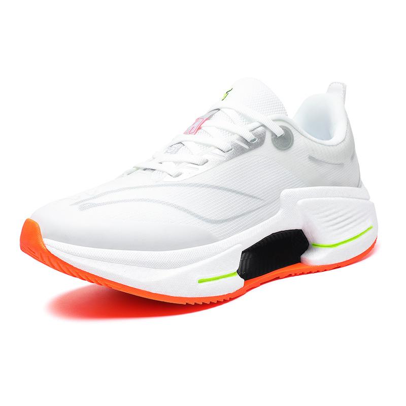 Autumn and winter new casual sports shoes hollow cushioning racing large size running shoes hiking leisure