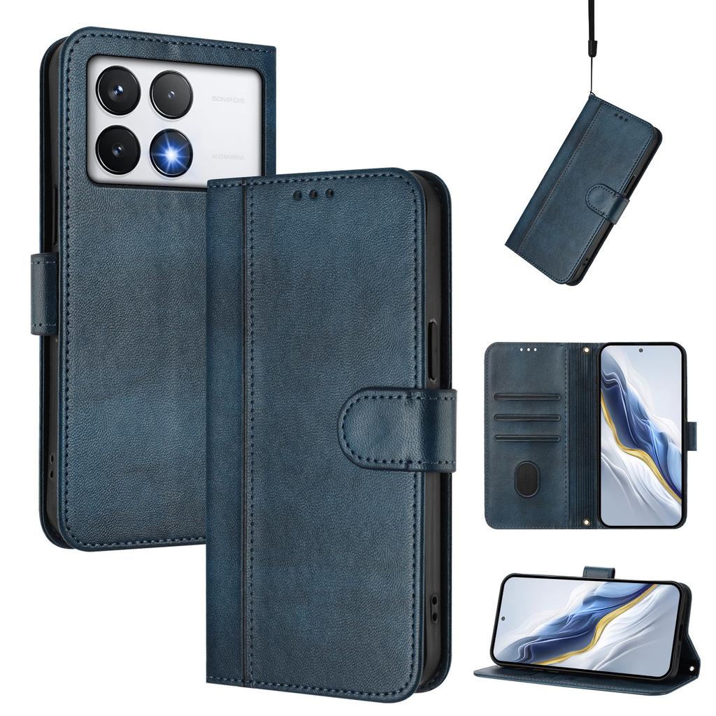 For Xiaomi Poco F8 Pro F8 Ultra F7 F7 Pro F7 Ultra F6 F6 Pro F5 F5 Pro F3 Luxury Magnetic Flip Case Leather Wallet Phone Cover