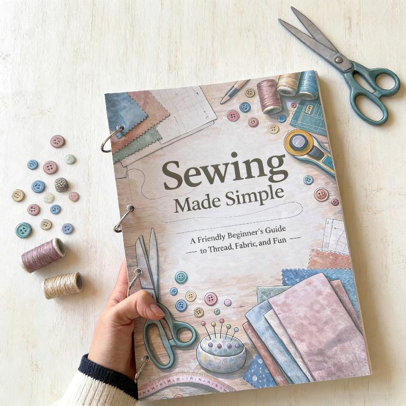 Sewing Notes Book,Sewing Made Simple: 1000+ Free Sewing Notes & Easy Patterns For Beginners
