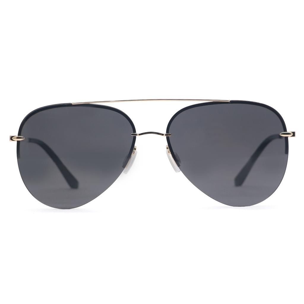 New Arrivals Pilot Sunglasses Men Polarized Metal Frame G15 Driving Double Bridge Sun Glasses