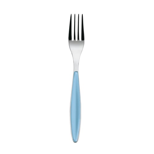 

guzzini 6-piece table fork, sea blue, 20.5cm long, FEELING 23000281