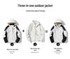 NASA 2024 Men's & Women's Petite Windproof Windbreaker - Stylish Autumn/Winter Jacket for Outdoor Mountaineering